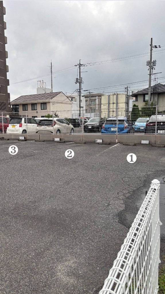 駐車場 番号1〜3